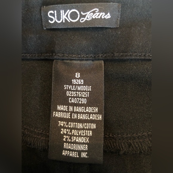 Suko Black Jean Skirt - Picture 5 of 8